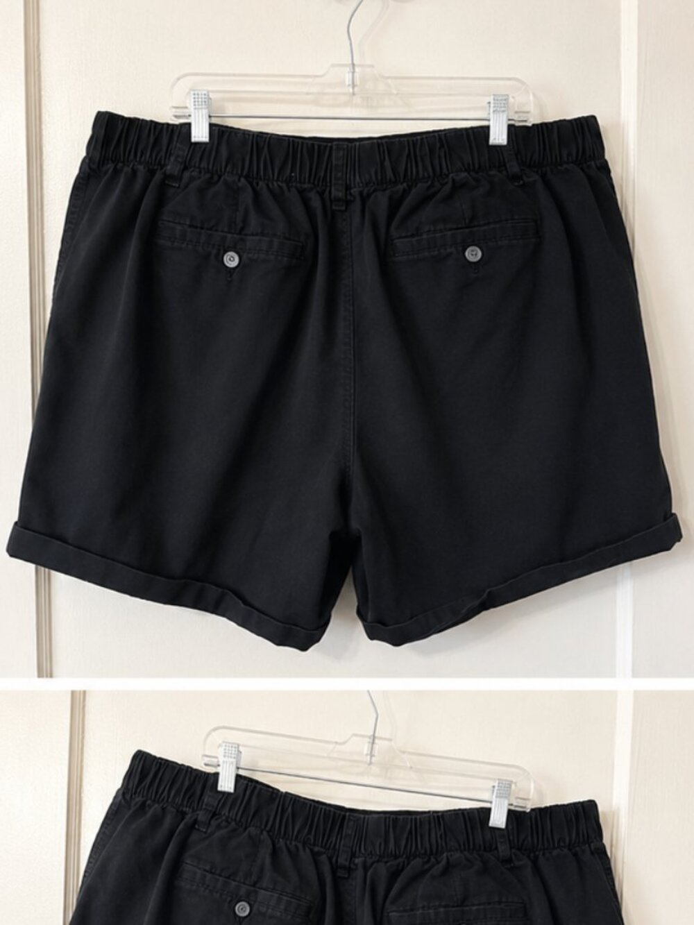 Old Navy Everyday Black Shorts Women’s 3X Elastic Waist Casual
